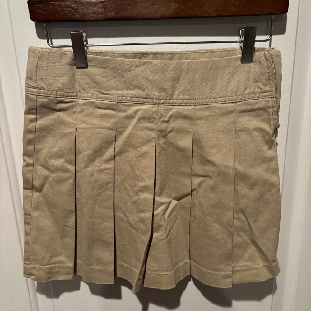 The Children's Place Girls Tan Pleated Skirt